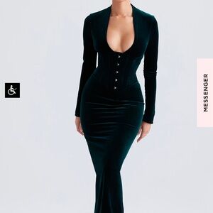 House of cb Arabella dress size large bnwt